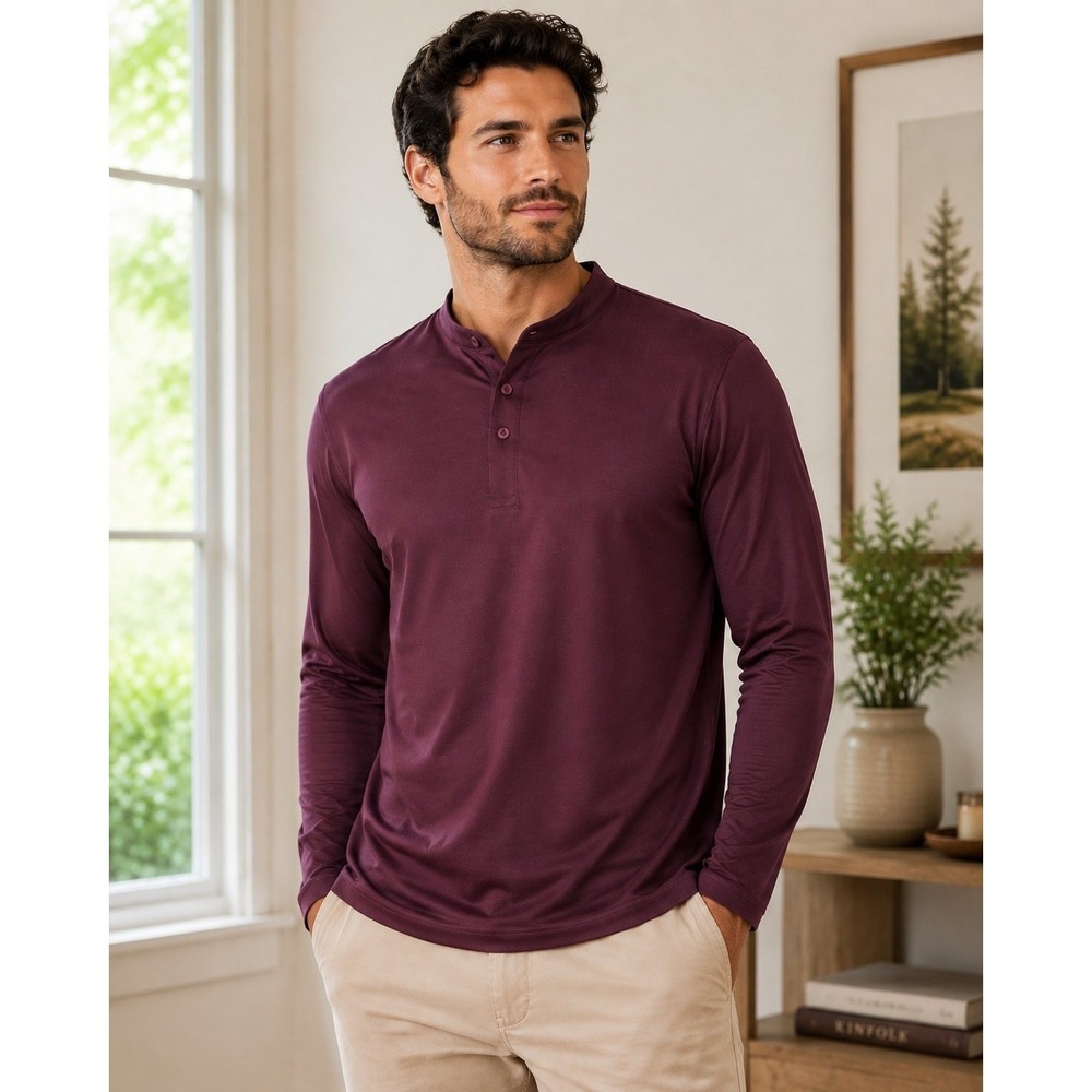 NWT Mantra Men's Catalyst Polo Acai Golf Performance Athletic Stretch Shirt L